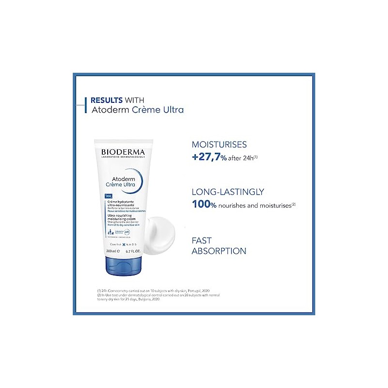 Creme Ultra Trattamento Quotidiano Idratante Nutriente, 200ml