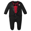 A&J DESIGN Baby Tuxedo Boys Valentines Day Christmas Wedding Gentleman