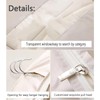 Space Saving Hanging Garment Bag with Self Compression Zipper with