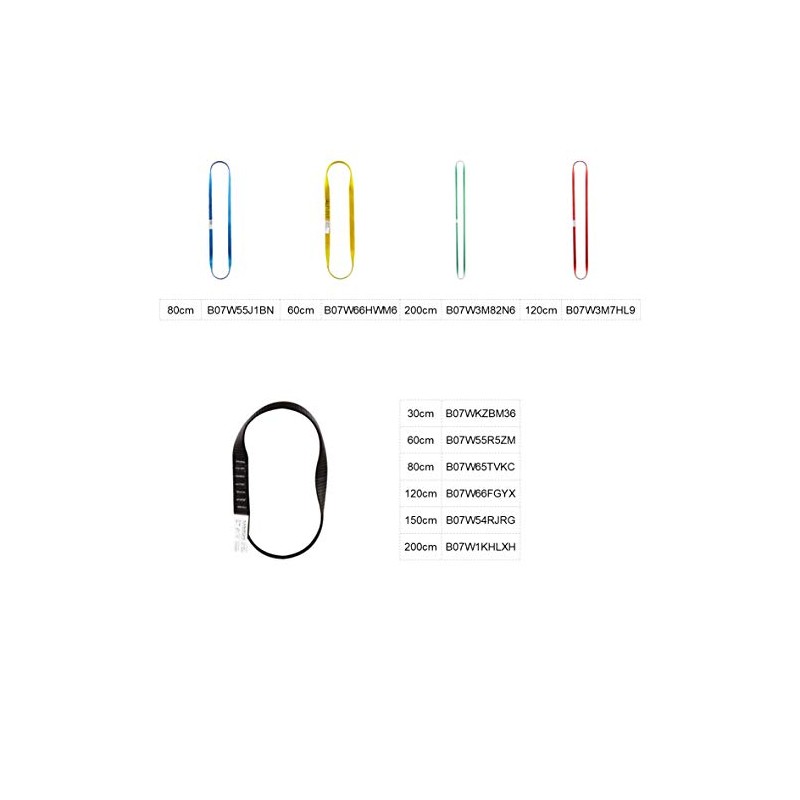 Kanirope® SAFESLING Round Sling 60 cm Black