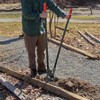 HANTOP Post Hole Digger Heavy Duty Manual Hole Digger with