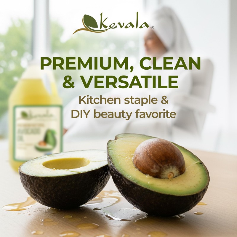 Kevala Avocado Oil – Cold Pressed | Non‑GMO Project Verified
