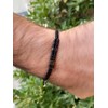 Live Gems | Custom Morse Code Mens Bracelet, Daddy Of