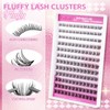 Natural Lash Clusters DIY Lash Extensions at Home Wispy Eyelash