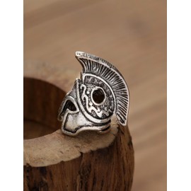 HAQUIL - Juego de abalorio para casco de soldado de 5 piezas, abalorio vikingas de pelo nórdico, abalorio de bloqueo de rasta, accesorios