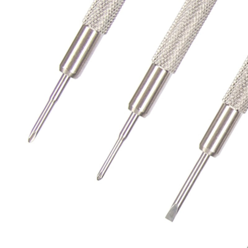 ZJchao Watch Screwdriver Set, 10Pcs Precision Screwdrivers with 8 Slots