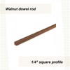 Walnut Dowel, 1/4" Square
