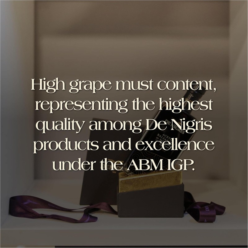 De Nigris Balsamic Vinegar Of Modena Excellence Line Founder's Edition