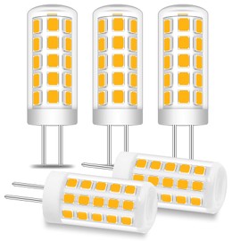 TRIJZHOU G4 LED Bulb 3W, 20W-30W Halogen Equivalent, T3 JC Type Bi-Pin G4 Base AC/DC 12V Led Lights, 250 Lumens Warm White 3000K Non-Dimmable, G4 Light Bulb for Home and Landscape Lighting