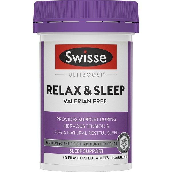 Swisse Relax & Sleep Tablets 60 - Expiry 12/24