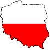 BIEKRSTUFFUS POLAND MAP FLAG BUMPER STICKER LAPTOP STICKER TOOL BOX