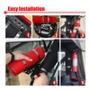 Goldfire Universal Vehicle Adjustable Quick Release Roll Bar Fire Extinguisher