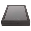 Ring Display Case Organizer with Transparent Lid 100 Slot Jewelry