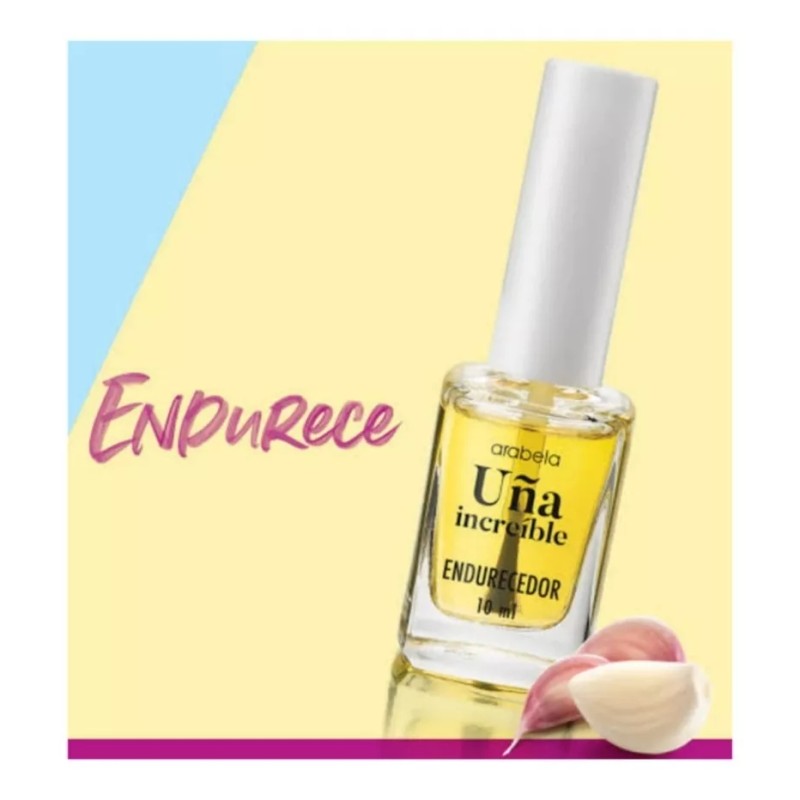 Arabela Esmalte Uña Increible Endurecedor Con Ajo Arabela