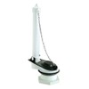 EZ-Flo Universal Tank Toilet Flush Valve with Flapper, Nonmetallic, 40053