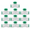10Pcs Tee Connector 3 Way Quick Connect Push Water Pipe