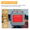 Shuisen 40 Pcs PV Labels Fit for Solar Panel System,