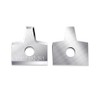 Woodworking Veneer Edge Trimmer Blades 16x17.5x2.0mm-2R1 2-Pcs, Chamfer Plane, Edge