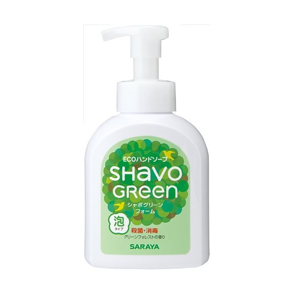 Shabo Green Foam 16.9 fl oz (500 ml), Foam Pump