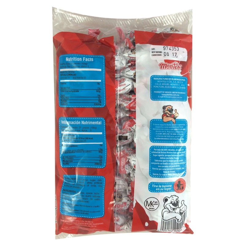 Tomy Rich Butterscotch Candy 100pcs (Net Weight 16.6oz)