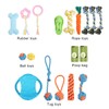 Naivees 18 Pack Dog Chew Toys Durable Puppy Grinding Teeth
