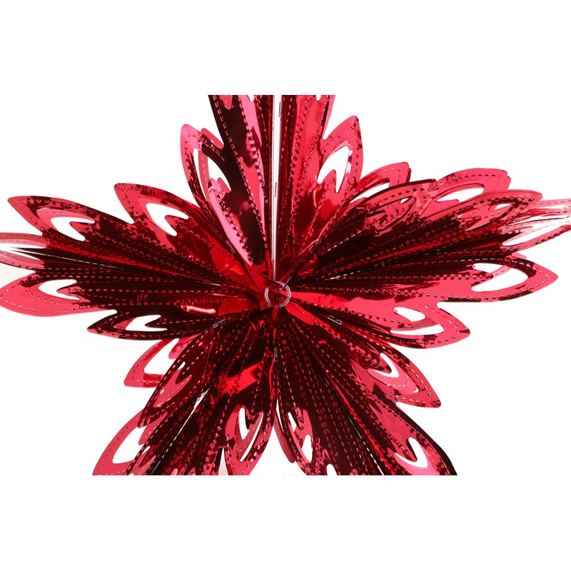 Christmas Concepts® 16” (1.3ft) Large Foil 3D Star Hanging Decoration