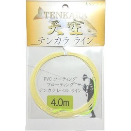 Angle Tenkara Line Sky PVC Coated Floating Tenkara Level Line 14.9 ft (4.0 m) Light Yellow