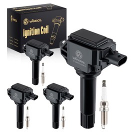 VANBOL Set of 4 UF724 Ignition Coil Pack & 93501 Iridium Spark Plug Compatible with Subaru 2014-2016 Forester 2013-2015 Impreza Legacy Outback XV Crosstrek Replace SU00300417 UF710