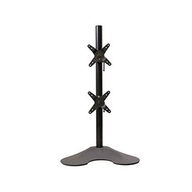 Ergotech Dual Vertical LCD Monitor Stand (100-D28-B11),Black