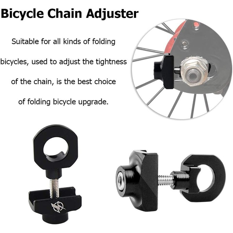 Chain Tension Adjuster Chain Pull for Track End Bicycle Tool
