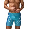Men’s Low-Rise Swim Boxer for Training – Quick-Dry Vortex Gradient