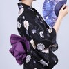 TOuWA Crinkled Waist Belt, Sash, Solid, Solid, Adult, Women's, Yukata,