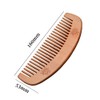 High Quality Wooden Comb, Natural Peach Wood Comb, Scalp Massage,