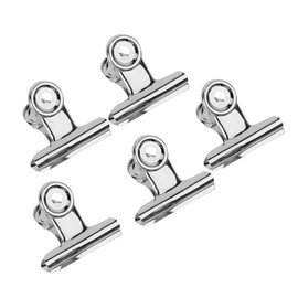 5pcs Stainless Steel C Curve Nail Extension Clips - Professional Nail Art Tools for Gel & Acrylic Nails, Nail Shaping Clips for Beginners & Experts