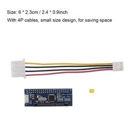 NFHK IDE/PATA 40Pin Disk to SATA Female Converter Adapter PCBA for Desktop 3.5" Hard Disk Drive