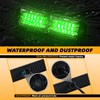 ELECHOI 8pcs 12-LED Emergency Strobe Light Ultra Slim Grille Flashing