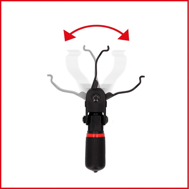 KS Tools 115.0909 Swivel Head Release Tool for Quick Couplings