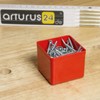 allit Plastic Box Allit Parts Case for EuroPlus Red 54X54X45mm