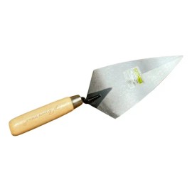 Cuchara Albañil De Acero Tipo Filadelfia 9'' Mango Madera