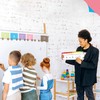 15 PCS Number Line Dry Erase Boards, Writable and Erasable