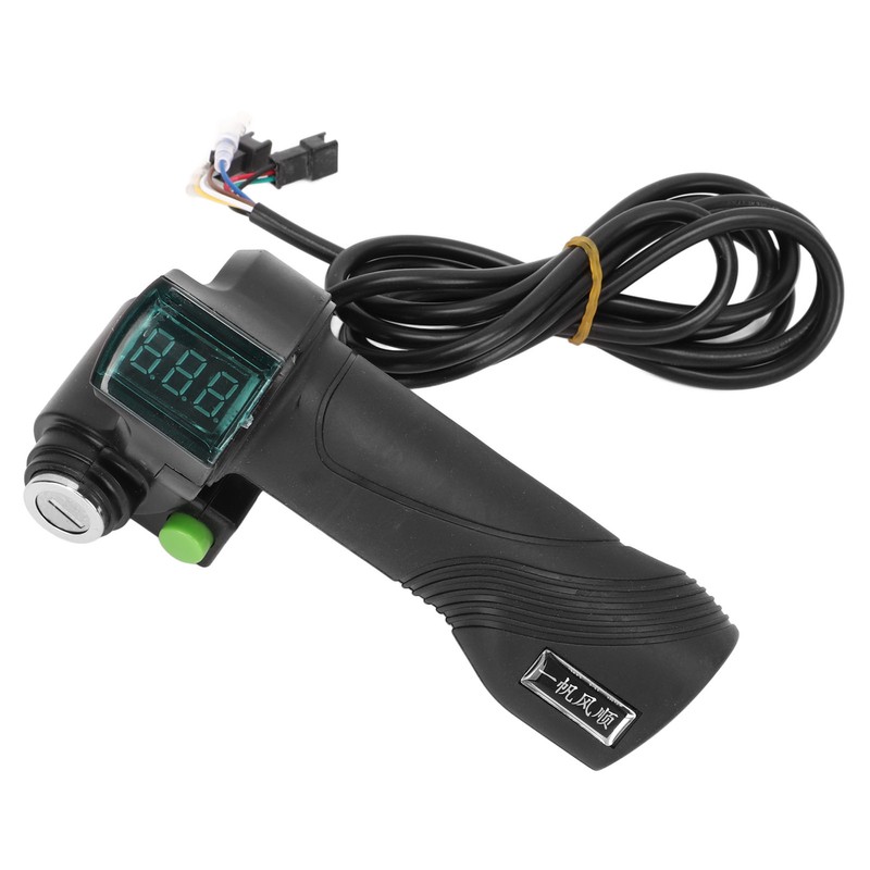 One Pair Electric Bike Throttle Handlebar with Big Head Lock