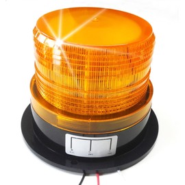 Piece of peace product Siren LED Warning Light Rotating Light Vigilante Patrol 12 24V Dual Use Emergency Light Emergency Light (Yellow)
