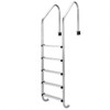 Towallmark 5 Step Pool Ladder, 304 Stainless Steel Swimming Pool
