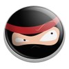 GRAPHICS & MORE Ninja Face Head Funny Golfing Premium Metal