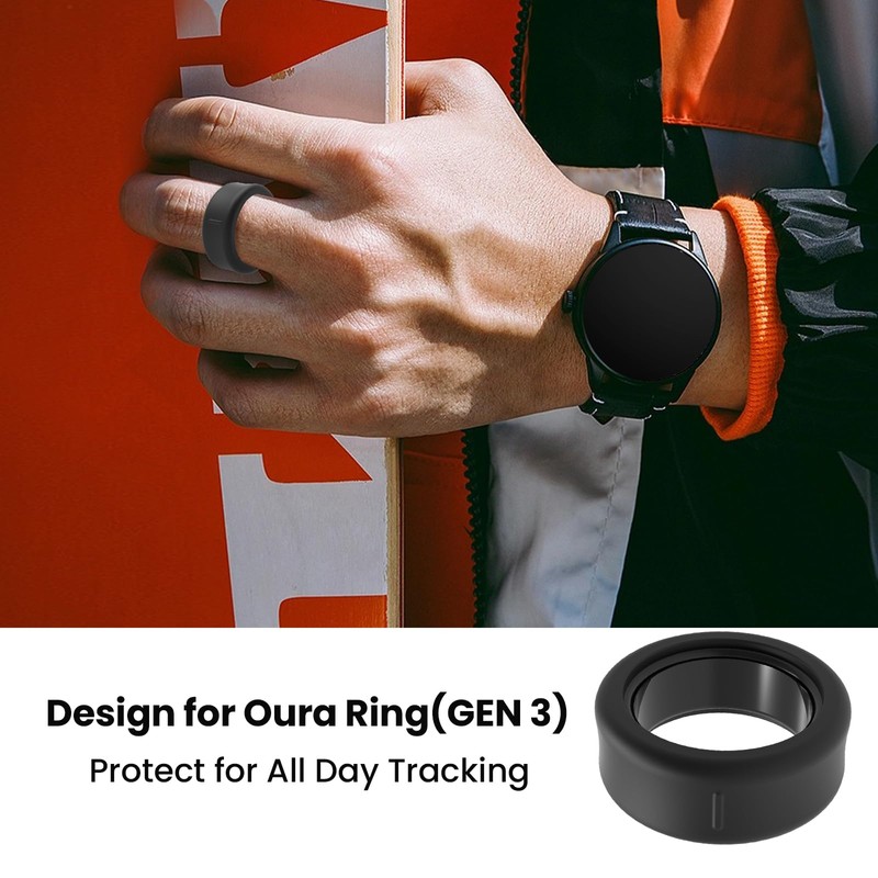 Chofit Soft Silicone Protector for UltraHuman Ring AIR Cover,Compatible with