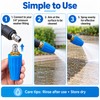 Rotating Turbo Pressure Washer Nozzle for Cleaning – 4000 PSI