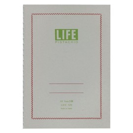 Life Notebook, Pistachio A6, Graph N79, White