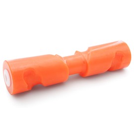 12 Inch Heavy Duty Boat Trailer Roller, Self Centering Keel Roller, Boat Rollers for Trailer, Polyurethane Keel Roller Assembly fits 5/8" Shaft - Orange