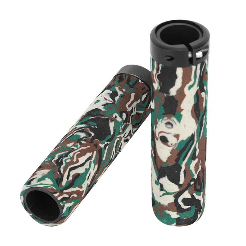 Bike High Density Sponge Handlebar Cover Camouflage Green Mountain Bicycle