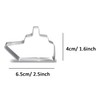 ZDYWY Yacht Boat Ship Shaped Cookie Cutters